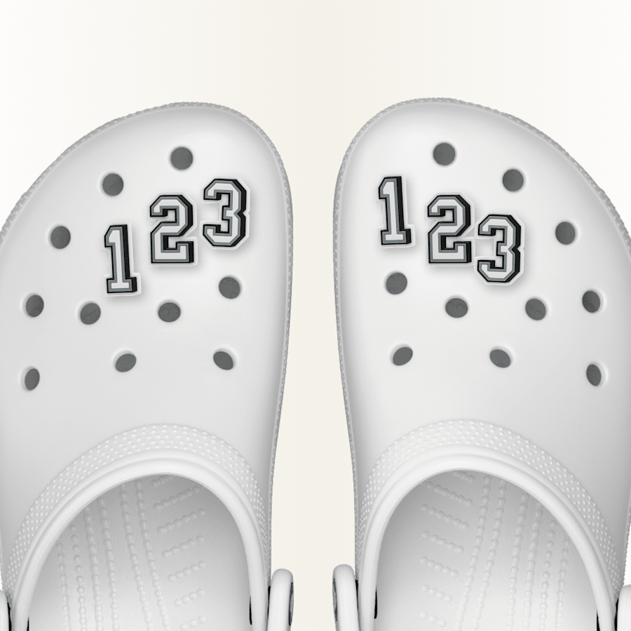 Crocs Number 0-9 Jibbitz Shoe Charm Women|Men|Jibbitz™ Charms