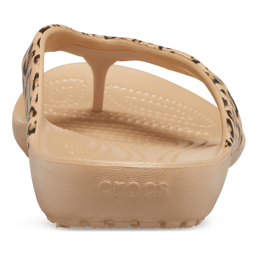 Crocs Women's Kadee II Leopard Flip Women