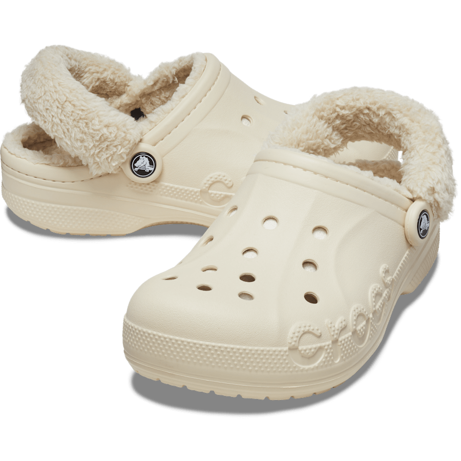 Crocs Baya Lined Fuzz-Strap Clog Women|Men