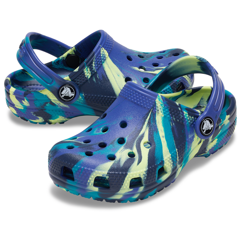 Crocs Kids' Classic Marbled Clog Kids