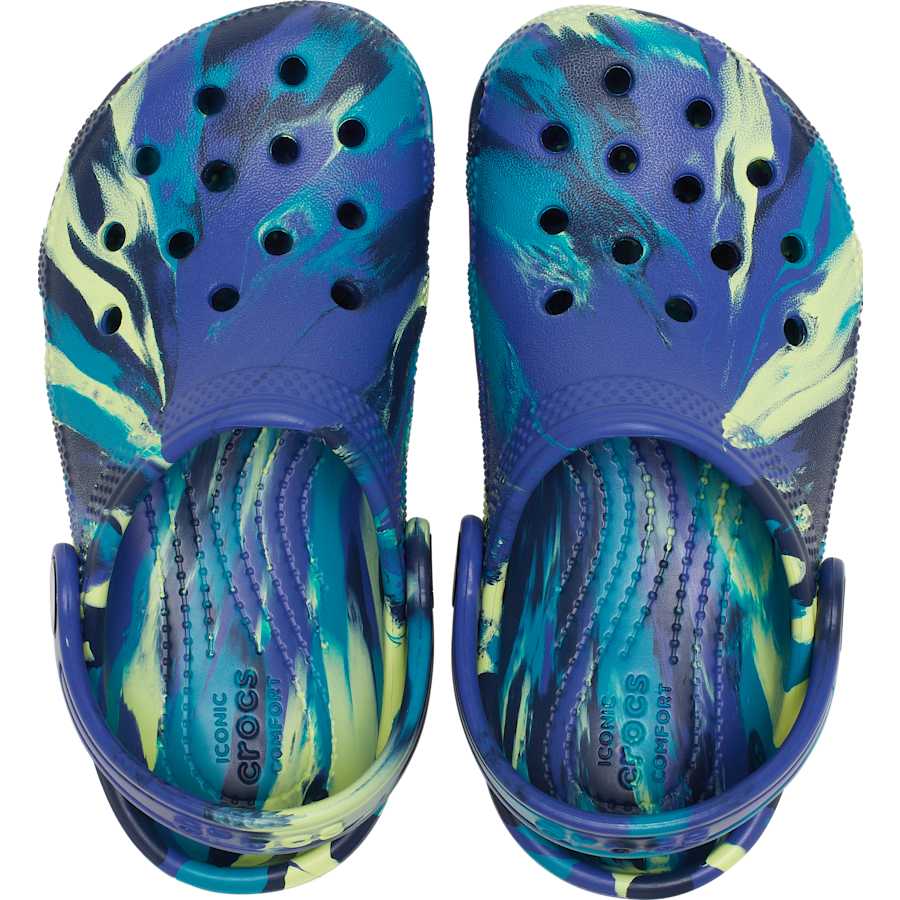 Crocs Kids' Classic Marbled Clog Kids