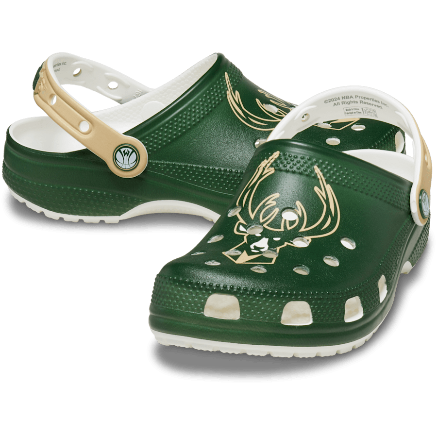 Crocs NBA Milwaukee Bucks Classic Clog Women|Men