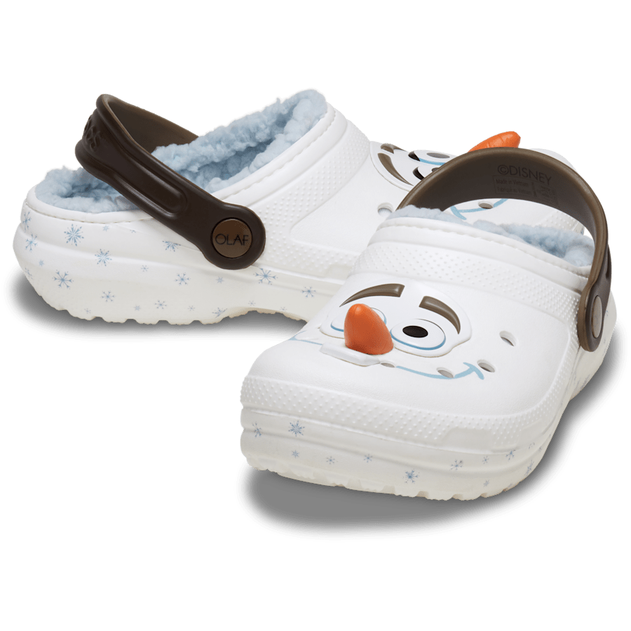 Crocs Kids' Disney Frozen Olaf Lined Classic Clog Kids