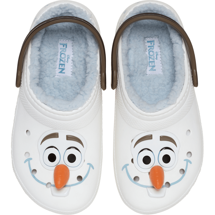 Crocs Kids' Disney Frozen Olaf Lined Classic Clog Kids