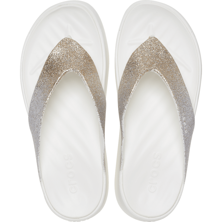Crocs Getaway Chunky Glitter Platform Flip Women