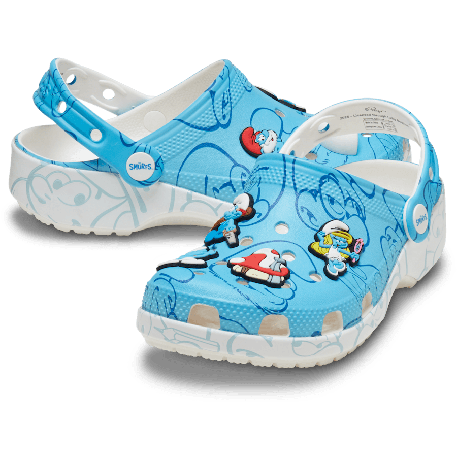 Crocs Kids' Smurfs Classic Clog Kids