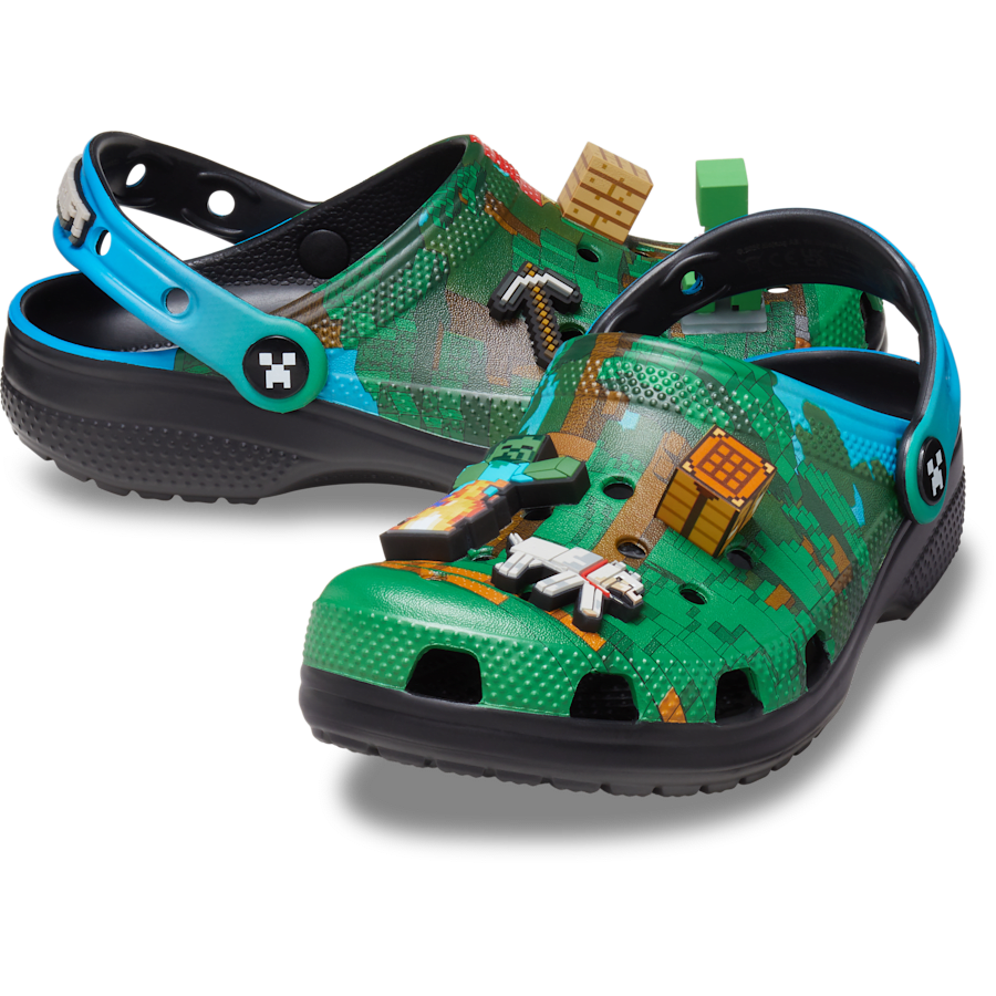Crocs Kids' Minecraft Classic Clog Kids