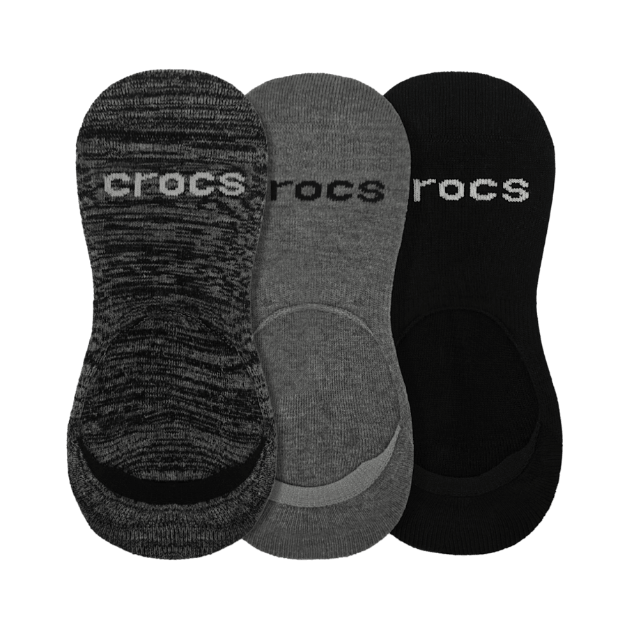 Crocs CrocsSocks Hidden Liner 3PK Women|Kids
