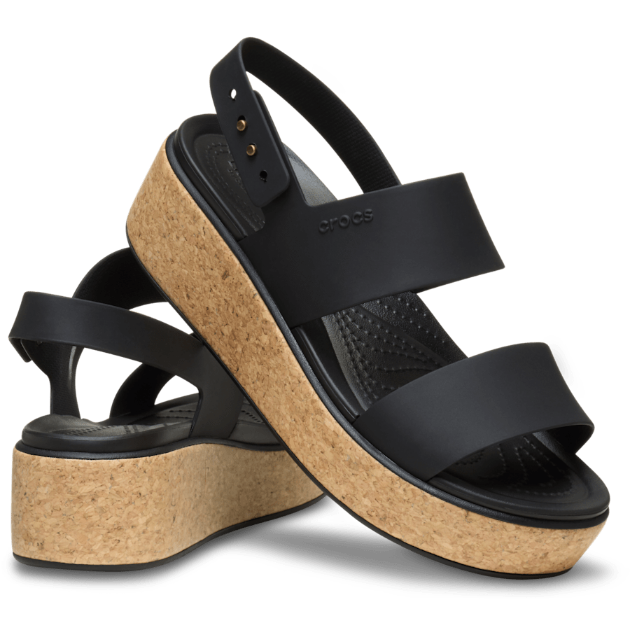 Crocs Brooklyn Cork Low Wedge Women
