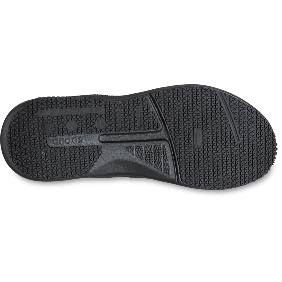 Crocs Men's On the Clock Work Sneaker Wide Men|Crocs at Work™