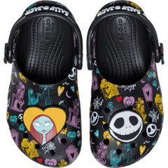 Crocs Toddlers’ Disney Tim Burton's The Nightmare Before Christmas Jack and Sally Classic Clog Kids