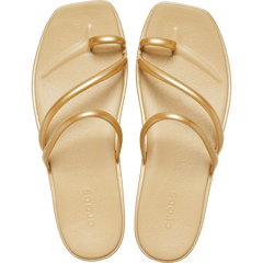 Crocs Women's Miami Metallic Toe Loop Sandal Women