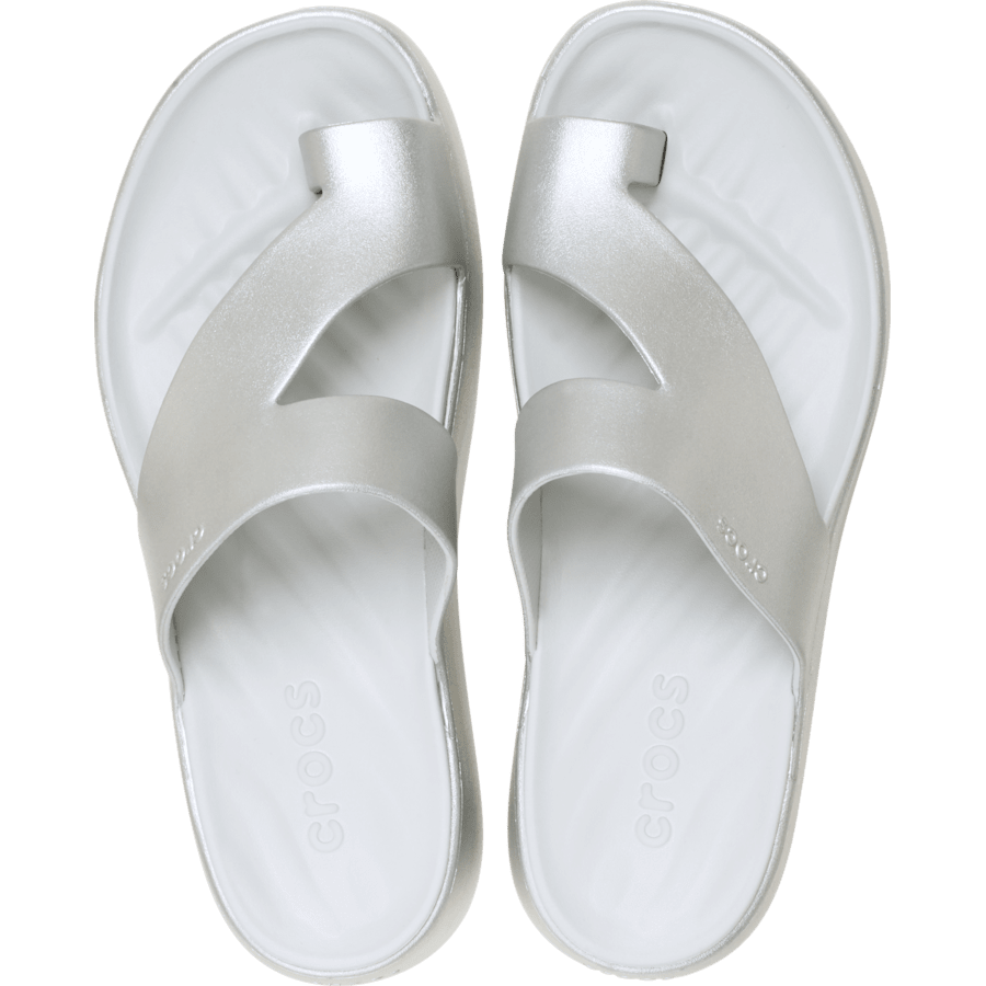 Crocs Getaway Metallic Platform Toe Loop Women