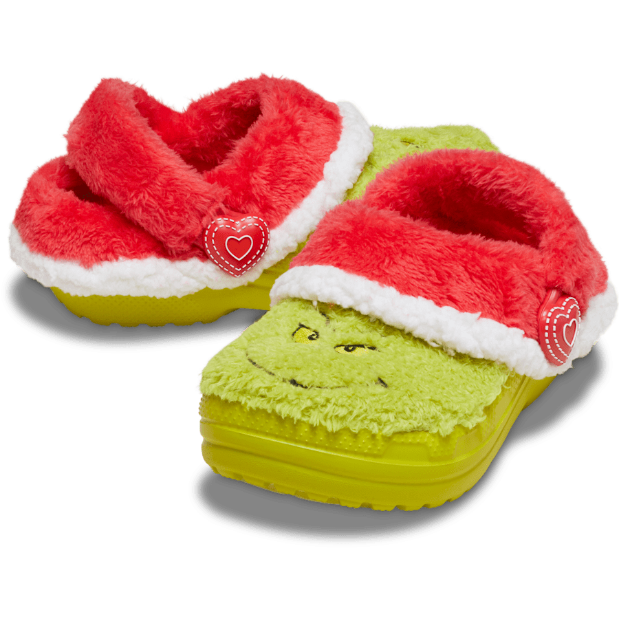 Crocs Kid's The Grinch Classic Lined Clog- Crocs Kids