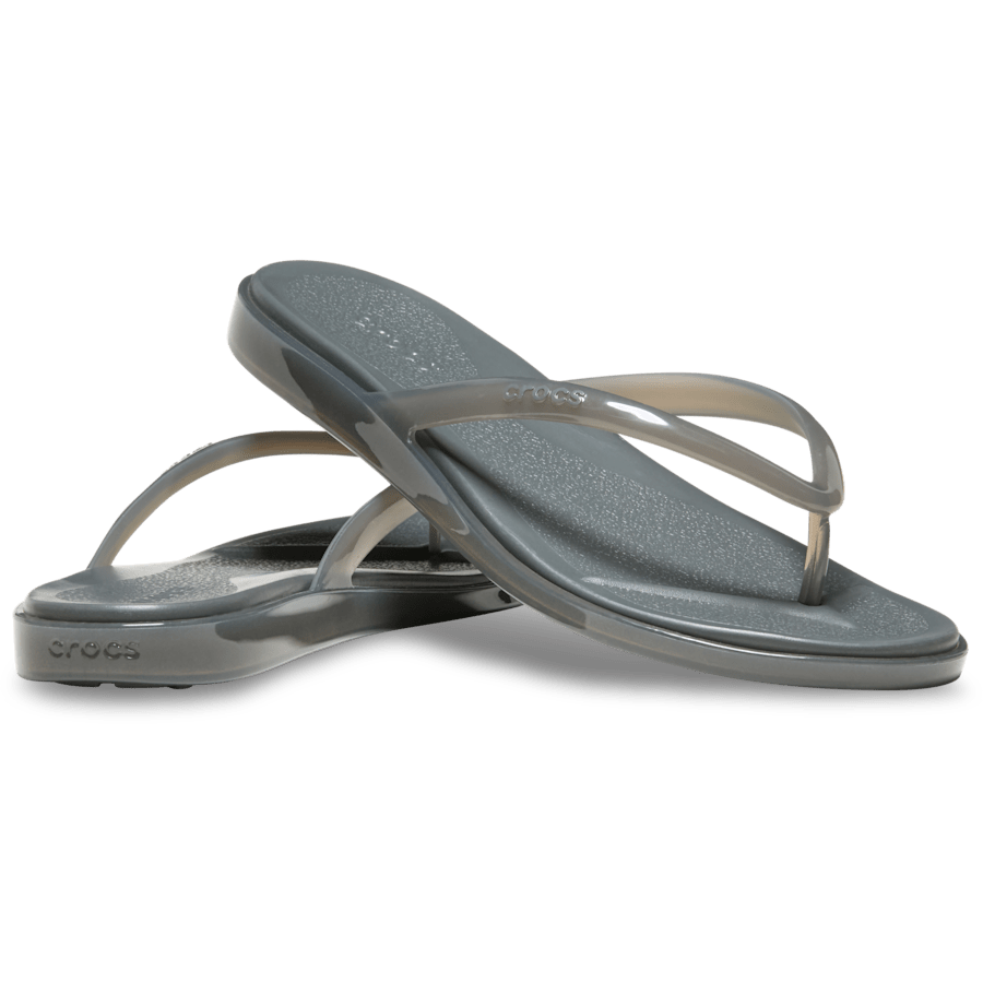 Crocs Miami Jelly Round Toe Flip Women
