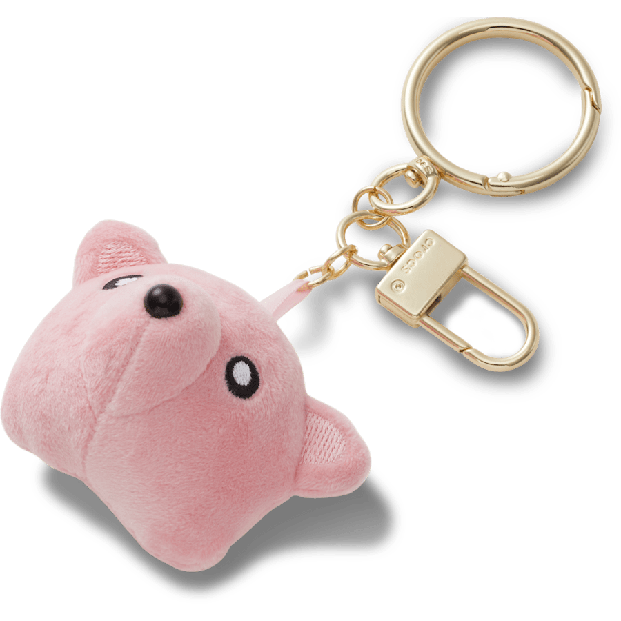 Crocs Plush Teddy Face Bag Charm Women|Kids