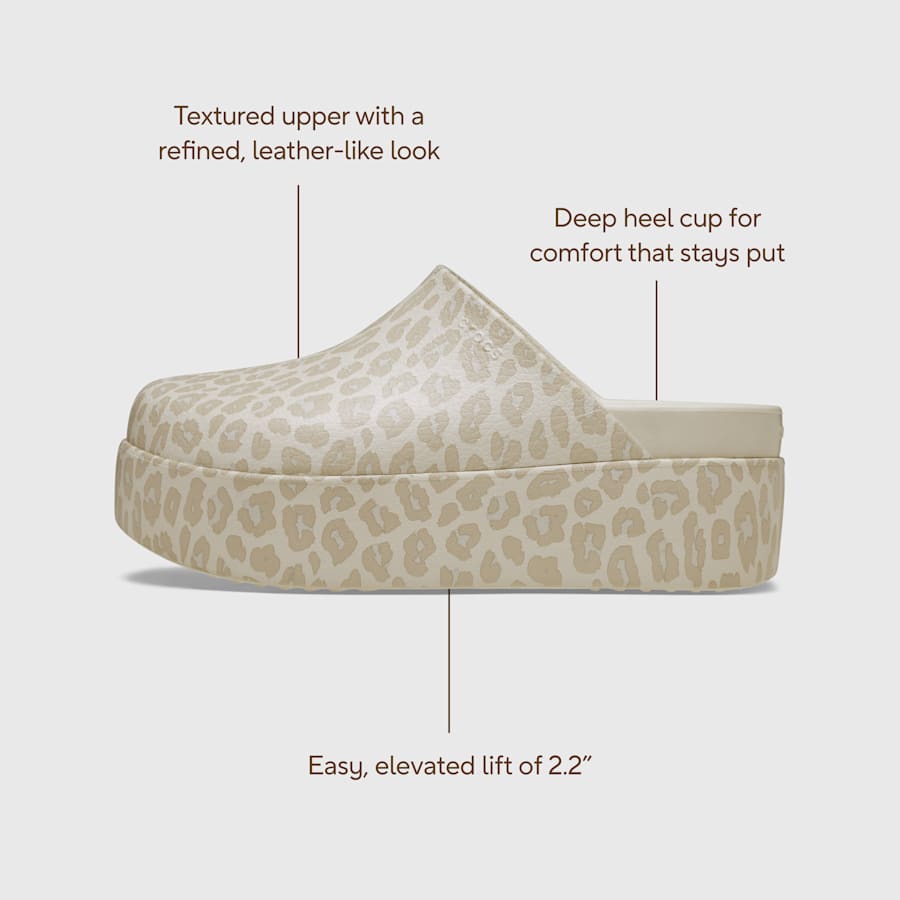 Crocs Dylan Platform Animal Clog Women