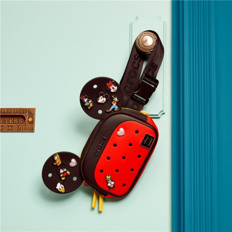 Crocs Mickey Mouse Classic Belt Bag Women|Kids