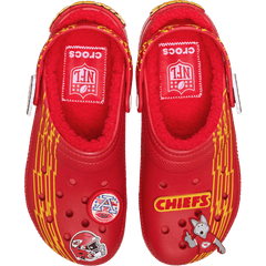 Crocs NFL Kansas City Chiefs Classic Lined Clog Women|Men