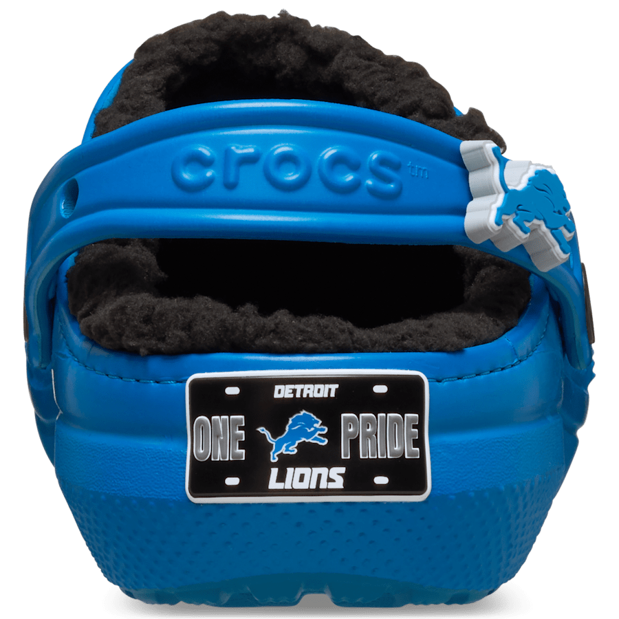 Crocs NFL Detroit Lions Classic Lined Clog Women|Men
