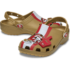 Crocs NFL San Francisco 49ers Classic Clog Women|Men