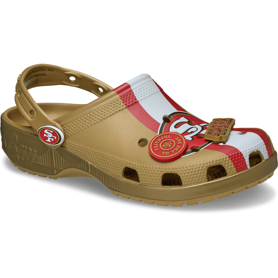 Crocs NFL San Francisco 49ers Classic Clog Women|Men