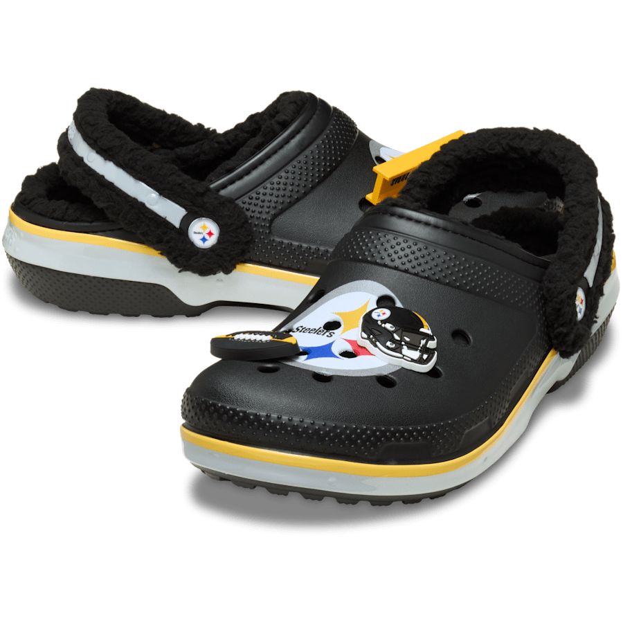 Crocs NFL Pittsburgh Steelers Classic Lined Clog Women|Men