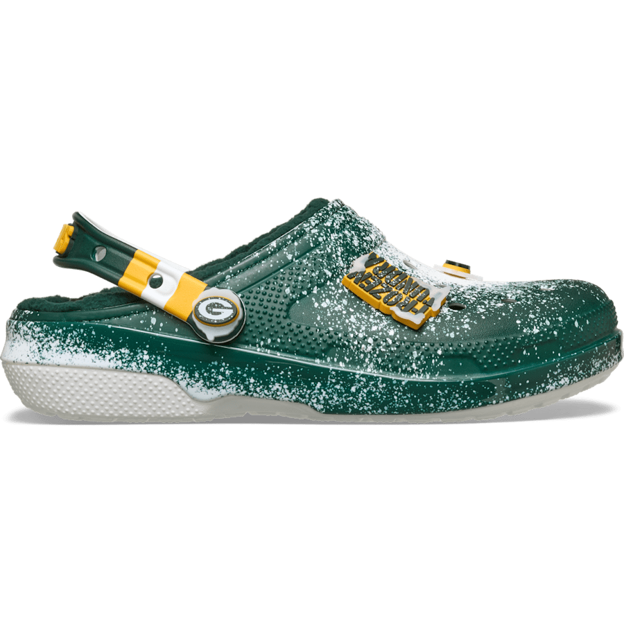 Crocs NFL Green Bay Packers Classic Lined Clog Women|Men