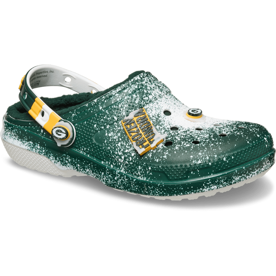 Crocs NFL Green Bay Packers Classic Lined Clog Women|Men