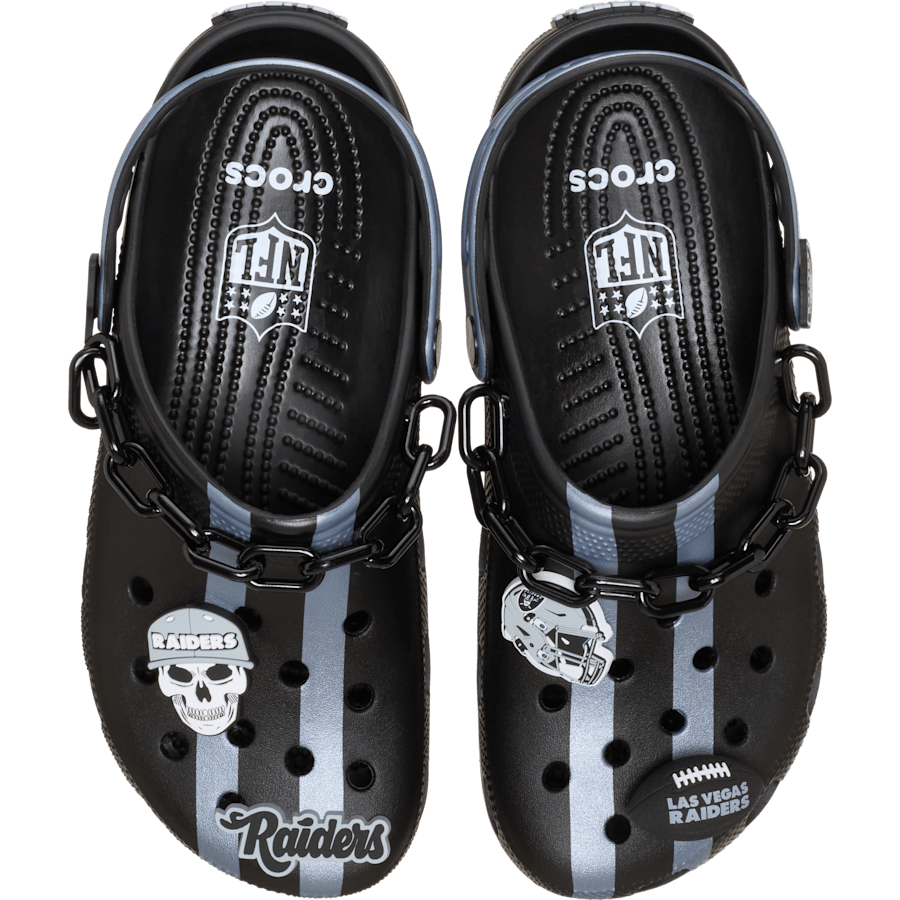 Crocs NFL Las Vegas Raiders Classic Clog Women|Men