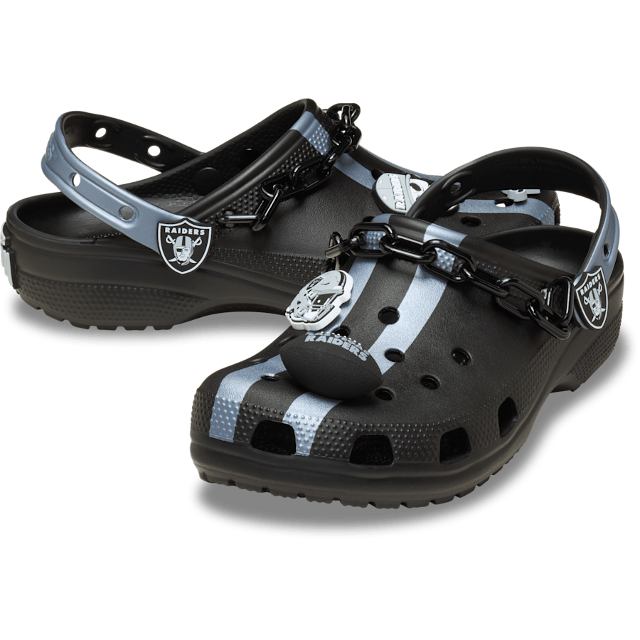 Crocs NFL Las Vegas Raiders Classic Clog Women|Men