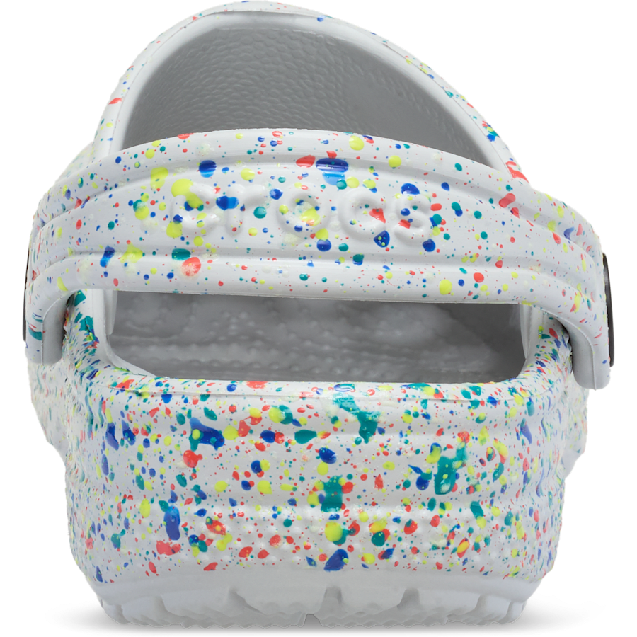 Crocs Kids' Classic Glow Paint Splatter Clog Kids
