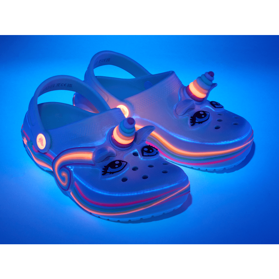 Crocs Kids’ Classic IAM Unicorn Lights Clog Kids