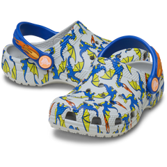 Crocs Toddler Classic Dragon Graphic Clog Kids