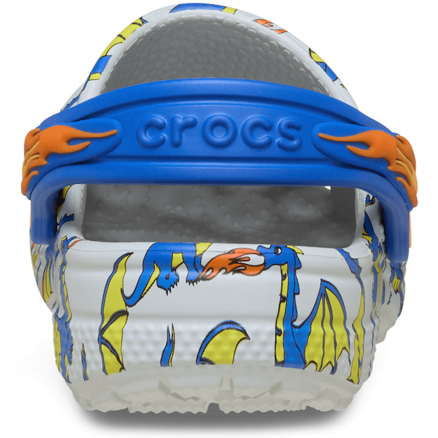 Crocs Toddler Classic Dragon Graphic Clog Kids