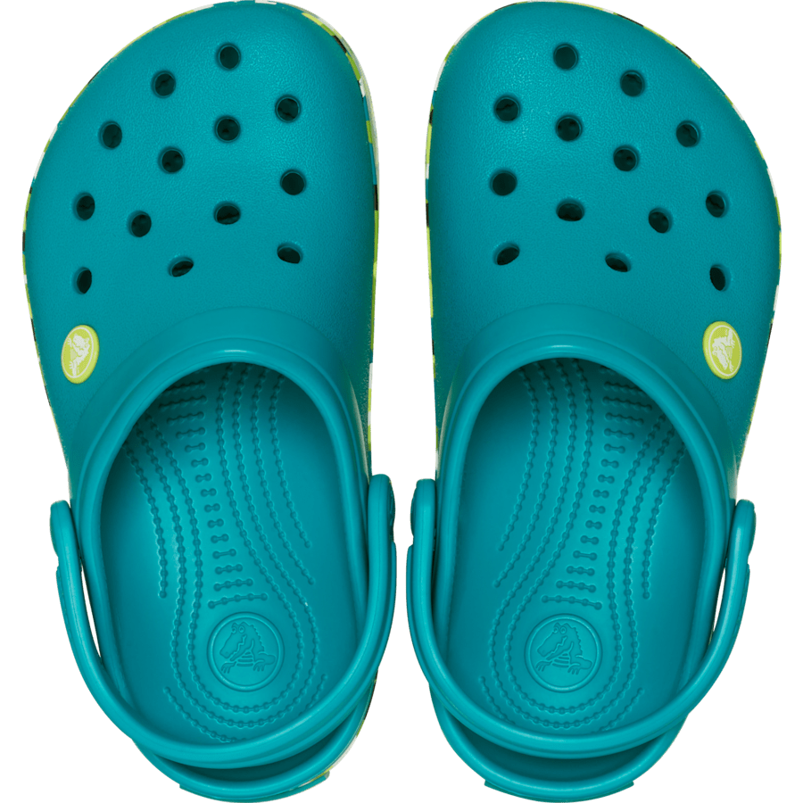 Crocs Kids' Crocband Glow Confetti Band Clog Kids