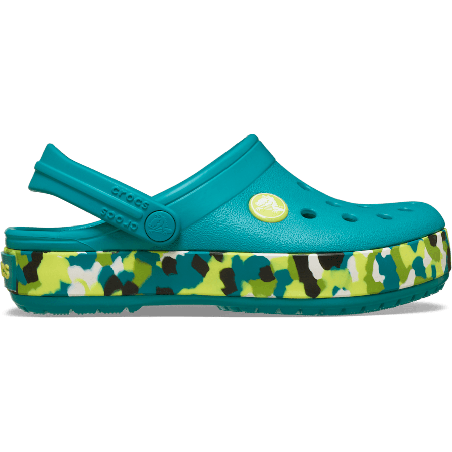 Crocs Toddler Crocband Glow Confetti Band Clog Kids