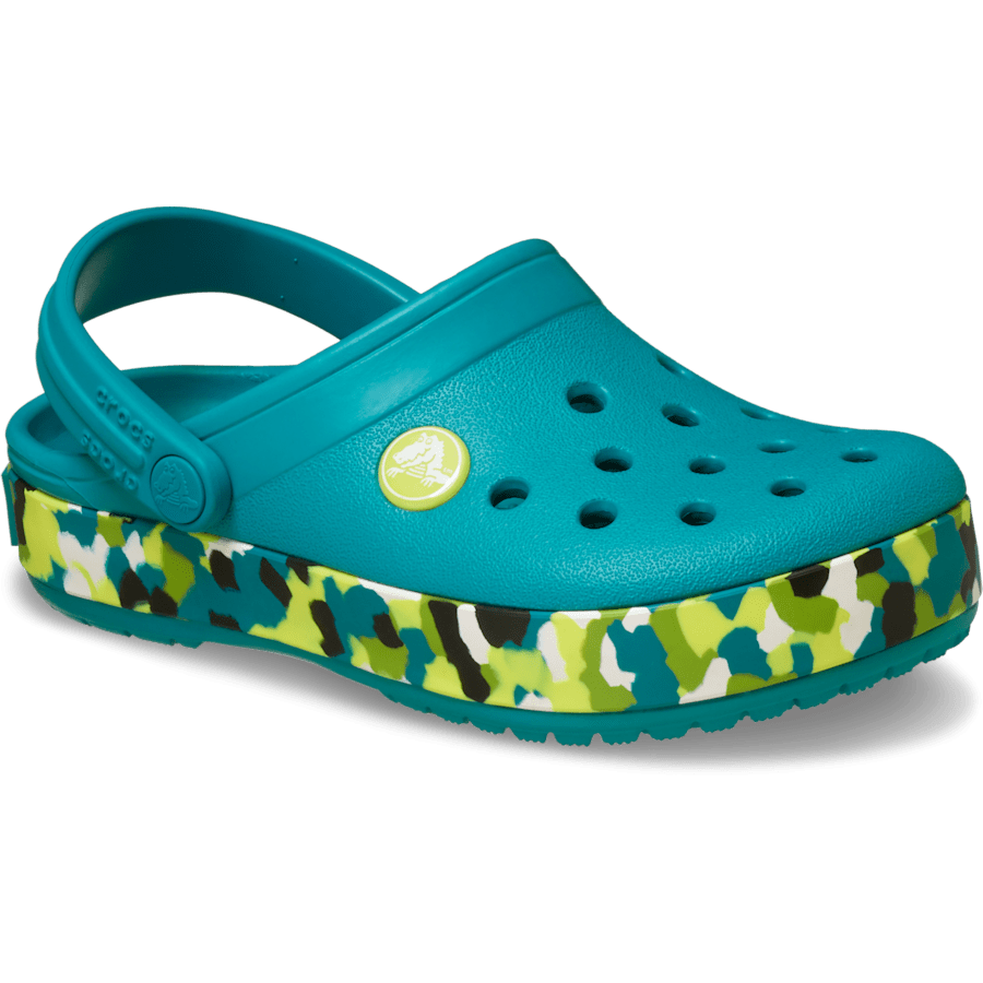 Crocs Toddler Crocband Glow Confetti Band Clog Kids