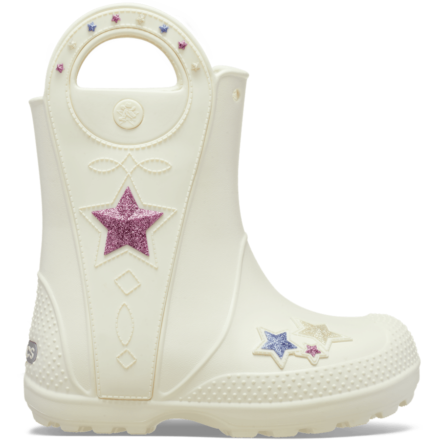 Crocs Kids' Handle It Western Metallic Boot Kids