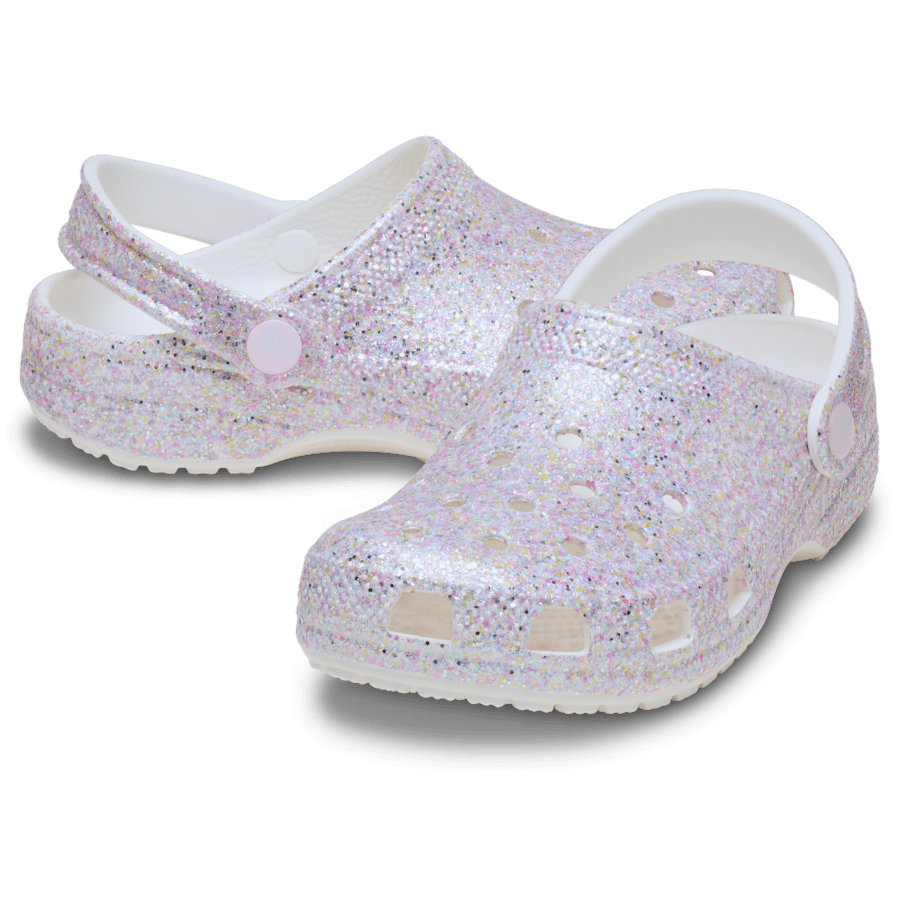 Crocs Kids' Classic Fantasy Glitter Clog Kids