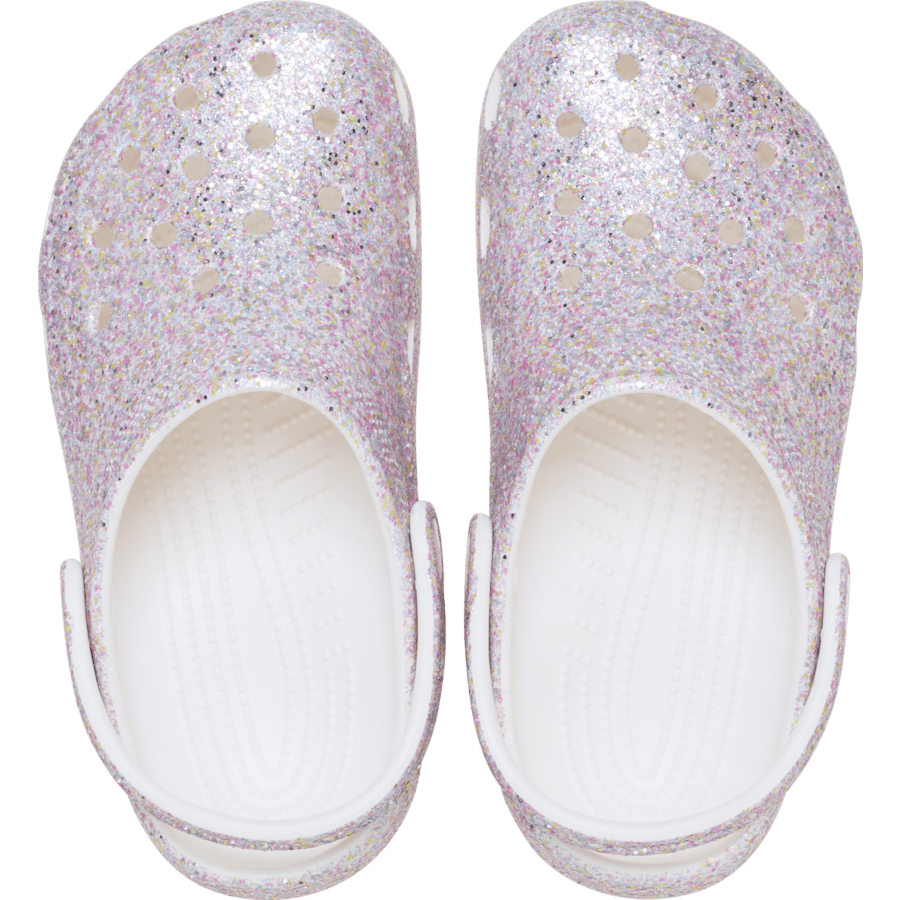 Crocs Kids' Classic Fantasy Glitter Clog Kids