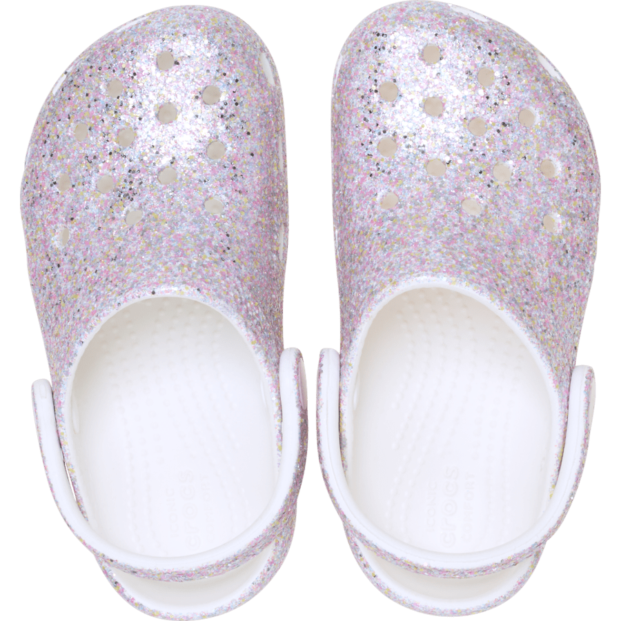 Crocs Toddler Classic Fantasy Glitter Clog Kids