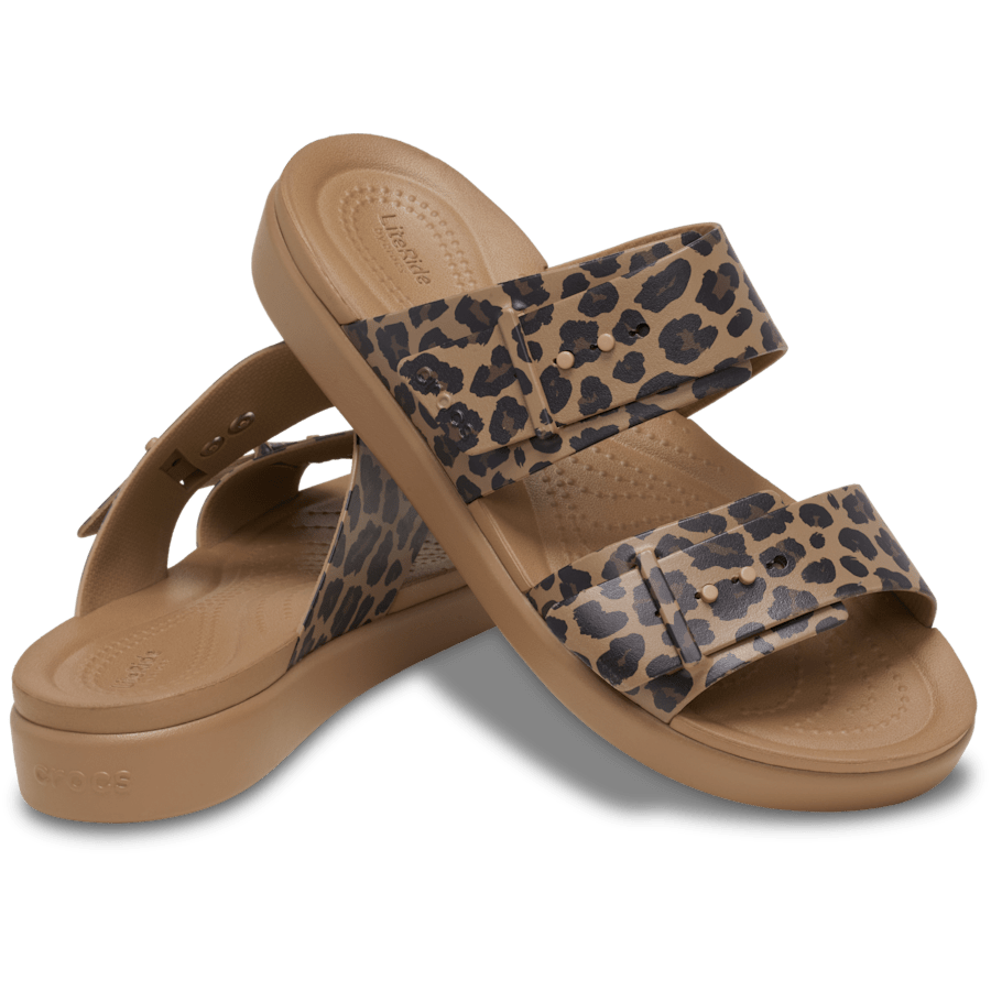Crocs Brooklyn Animal Buckle Low Low Women