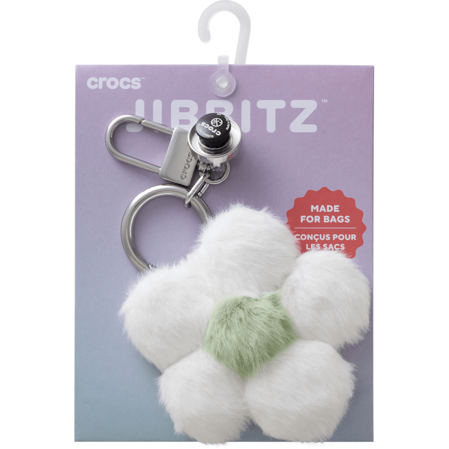 Crocs Plush Daisy Bag Charm Women|Kids