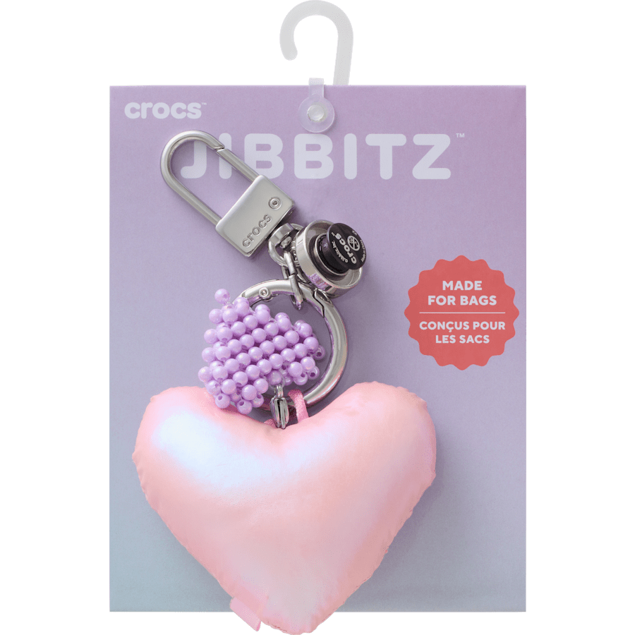 Crocs Double Heart Bag Charm Women|Kids