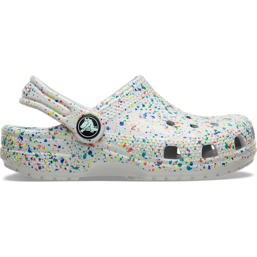 Crocs Toddler Classic Glow Paint Splatter Clog Kids