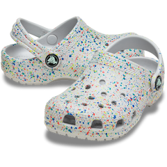 Crocs Toddler Classic Glow Paint Splatter Clog Kids