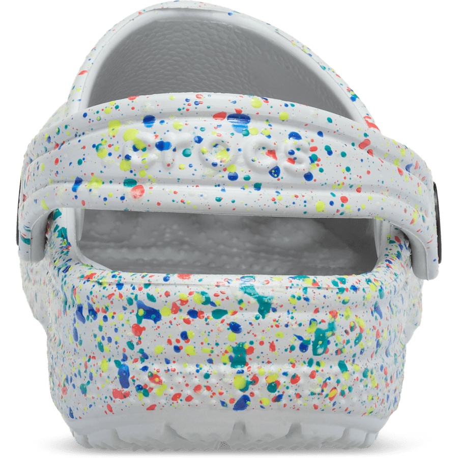 Crocs Toddler Classic Glow Paint Splatter Clog Kids