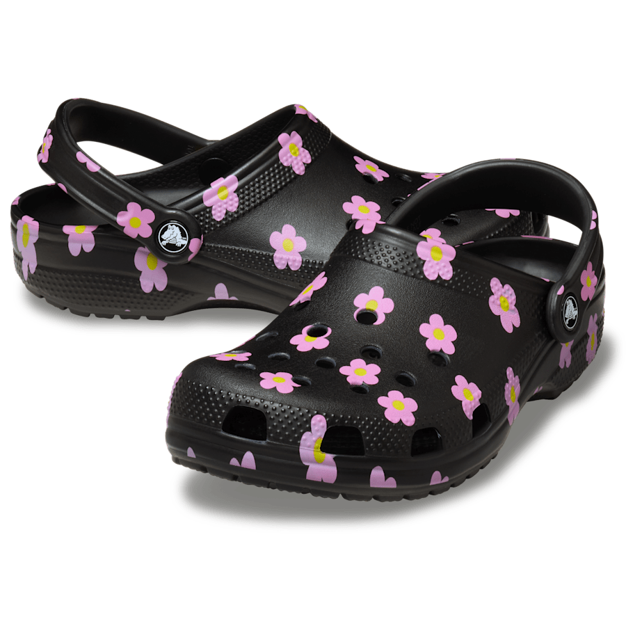Crocs Kids' Classic Flower Clog Kids