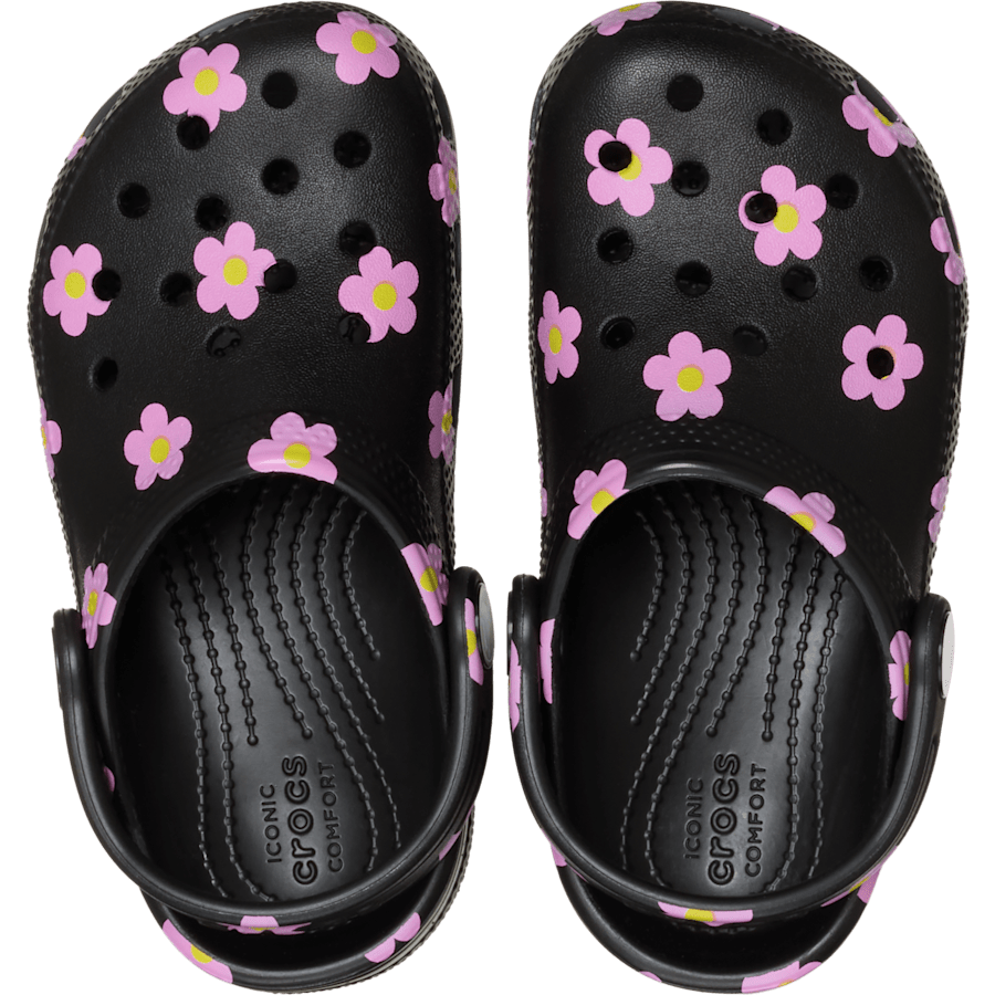 Crocs Toddler Classic Flower Clog Kids